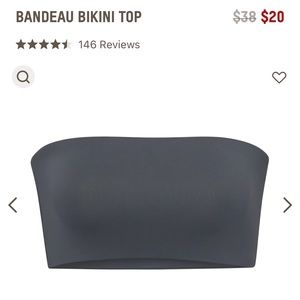 Skims swim bandeau top